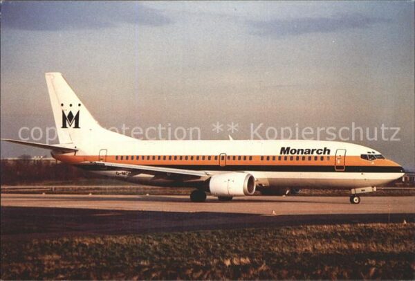 Flugzeuge Zivil Monarch G-MONH Boeing 737-3YO at Leeds/