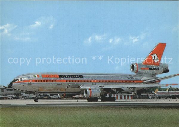 Flugzeuge Zivil 017 AEROMEXICO Douglas DC 10-30