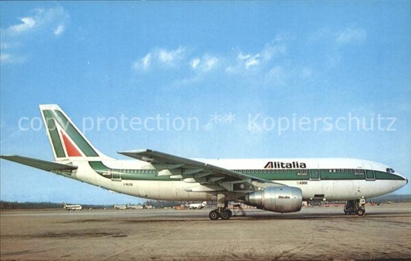 Flugzeuge Zivil 035 ALITALIA Airbus A300B4-203
