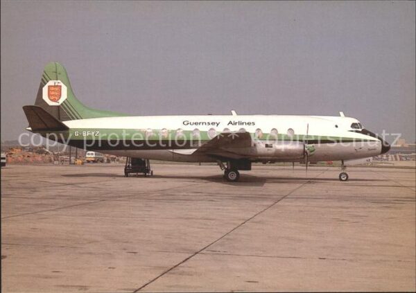 Flugzeuge Zivil Vickers Viscount 700 G-BFYZ GUERSNEY AI