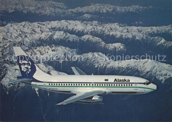 Flugzeuge Zivil Alaska Airlines Boeing 737-290C