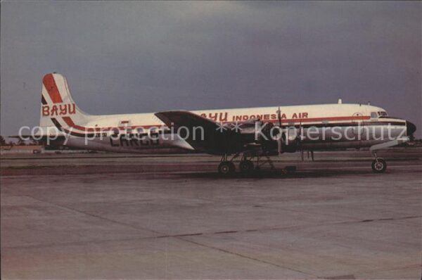 Flugzeuge Zivil PK-BAY Douglas DC 6A c/n 44420 Bayu Ind