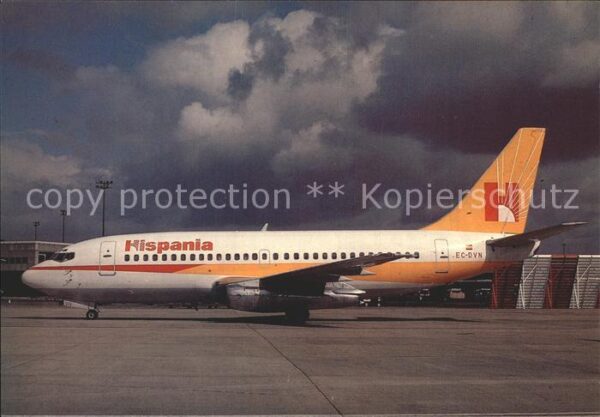 Flugzeuge Zivil EC-DVN Boeing 737 2K2 c/n 22296 Hispani