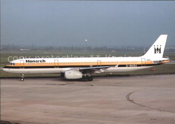 Flugzeuge Zivil MONARCH AIRLINES Airbus A-321 G-MARA BH