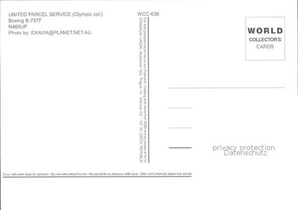 Flugzeuge Zivil UNITED PARCEL SERVICE Olympic col. boei – Bild 2
