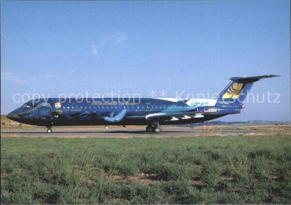 Flugzeuge Zivil NATIONWIDE (The Right Whale c/s) BAC-11