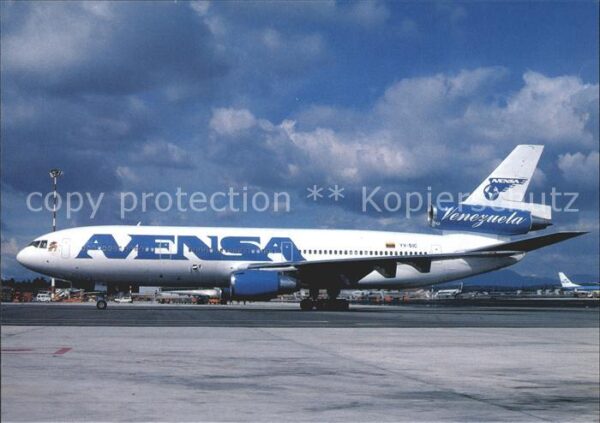 Flugzeuge Zivil AVENSA (Marco Polo lion Sticker) McDDou