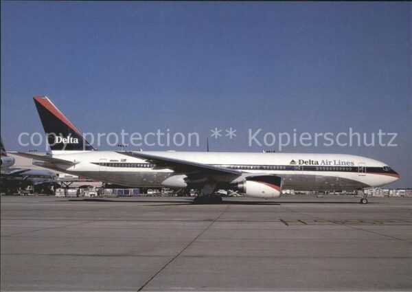Flugzeuge Zivil DELTA AIRLINES Boeing B-777 N860DA at A