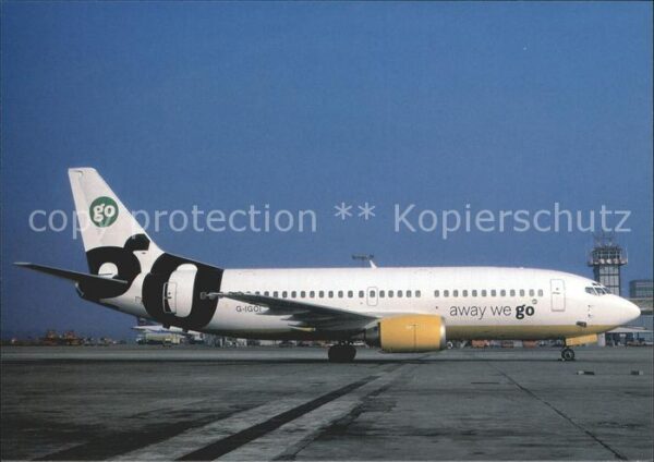 Flugzeuge Zivil GO (away we go) Boeing B-737-300G-IGOI