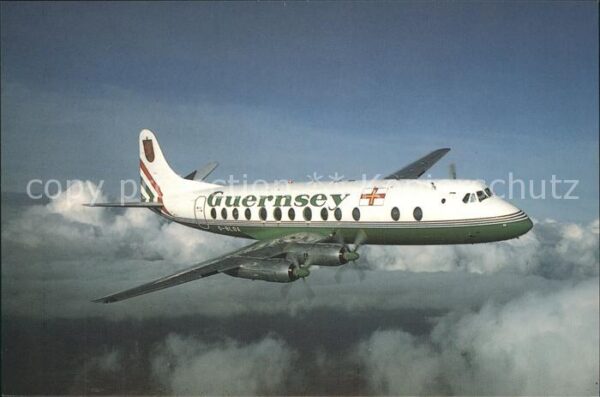 Flugzeuge Zivil G-BLOA V-806 Viscount c/n 259 Guernsey