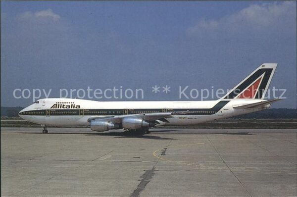 Flugzeuge Zivil I-DEMD Boeing 747 243B c/n 22507 Alital