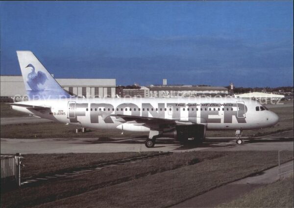 Flugzeuge Zivil Frontier (Swan tail. RHS) Airbus 319-11