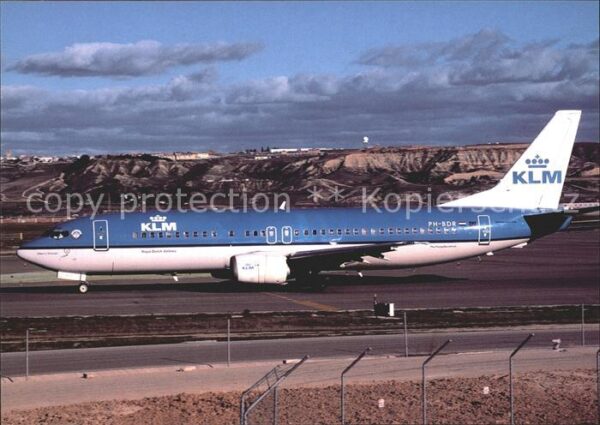 Flugzeuge Zivil KLM Boeing B737-406 PH-BDR c/n 24515/17