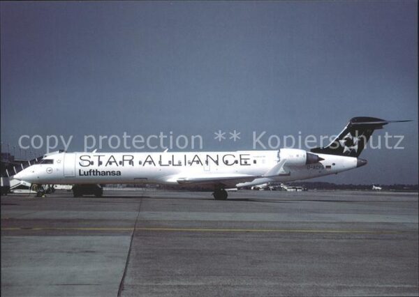Flugzeuge Zivil LUFTHANSA Candair Jet D-ACPS Düsseldorf