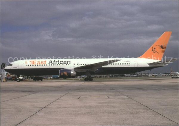 Flugzeuge Zivil EAST AFRICAN Boeing B767-300 5Y-QQQ Lon