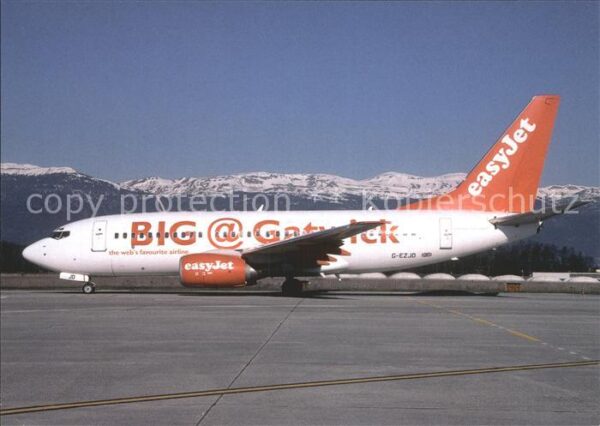 Flugzeuge Zivil BOEING 737-73V G-EZJD cn 30242 GENEVA (