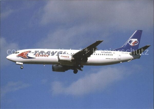 Flugzeuge Zivil BOEING 737-4YO HA-LKA cn 24911 Praha (P