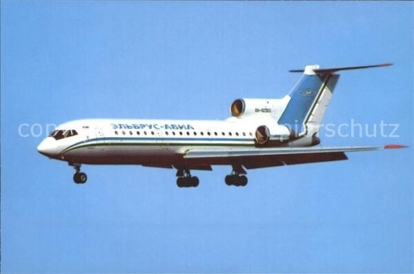 Flugzeuge Zivil YAK-42A Elbrus Avia RA-42362 VKO Moskau