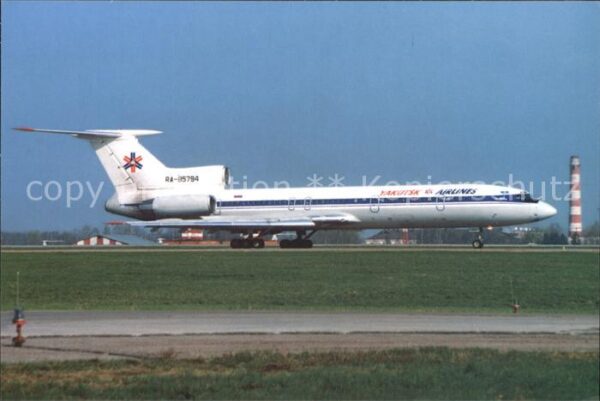 Flugzeuge Zivil Tupolev TU-154M YAKUTSK AIRLINES SVO Mo