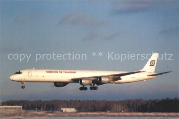 Flugzeuge Zivil DC-8 Southern Air Transport SVO Moskau