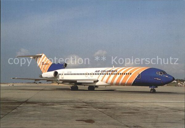 Flugzeuge Zivil Boeing 727-2J4 (RE) CS-TKA-AIR COLUMBUS
