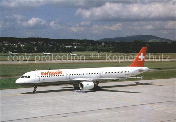 Flugzeuge Zivil Swissair Airbus A-321 (HB-IOC)