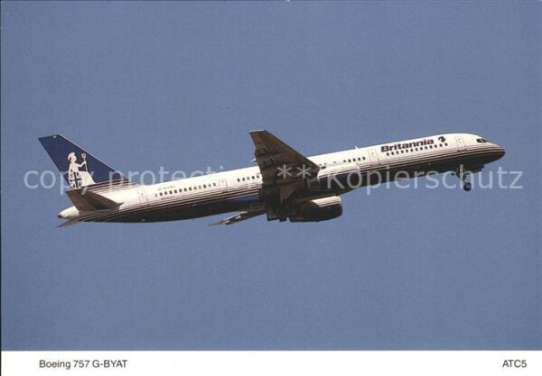 Flugzeuge Zivil Boeing 757-204 G-BYAT Britannia Airways