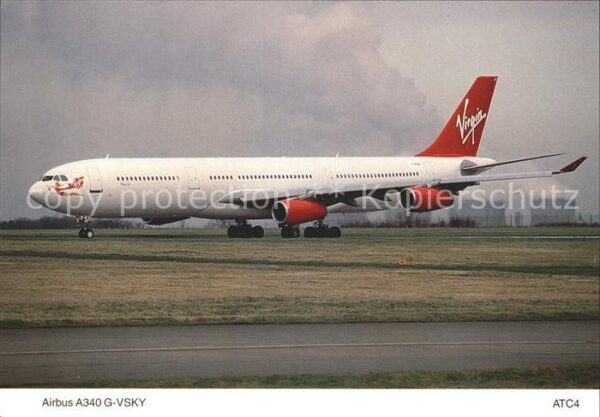 Flugzeuge Zivil Airbus A340-311 G-VSKY Virgin Atlantic