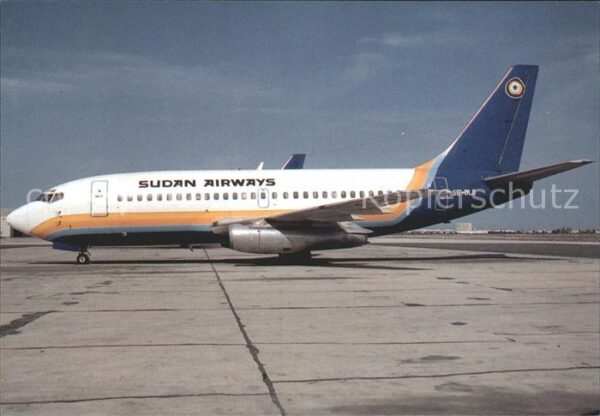 Flugzeuge Zivil Sudan Airways Boeing 737-200 SE-DLD