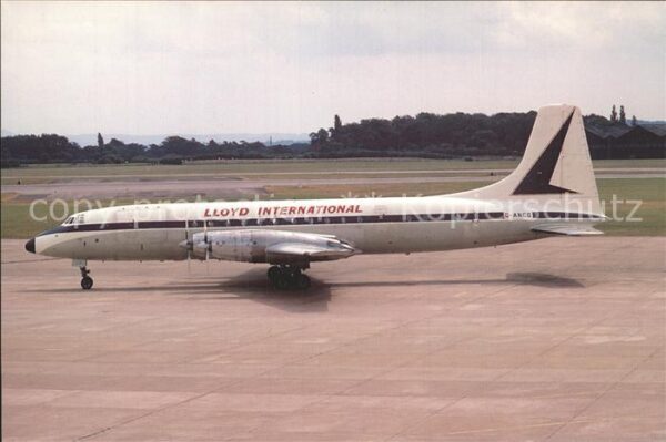 Flugzeuge Zivil Lloyd International B175 Britannia 307F