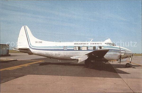 Flugzeuge Zivil MacArthur Airways DH 104 Dove 5 VH-DHD