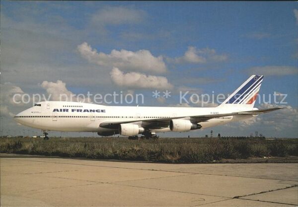 Flugzeuge Zivil Air France Boeing 747-200 Paris-Orly