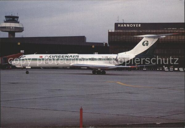 Flugzeuge Zivil Greenair Tupolev Tu-134 Hannover Langen