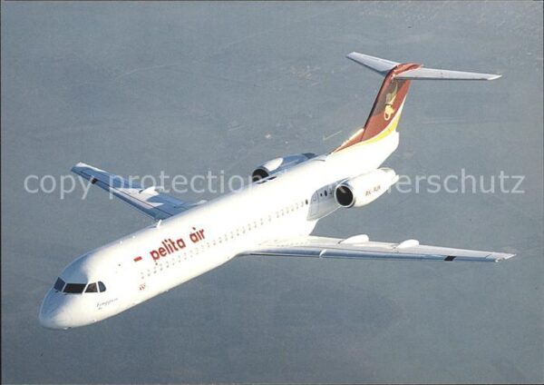 Flugzeuge Zivil Pelita Air Services Fokker 100 PK-PJN