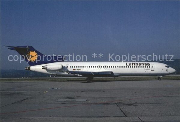 Flugzeuge Zivil Lufthansa Boeing 727-230 D-ABKT Z?rich