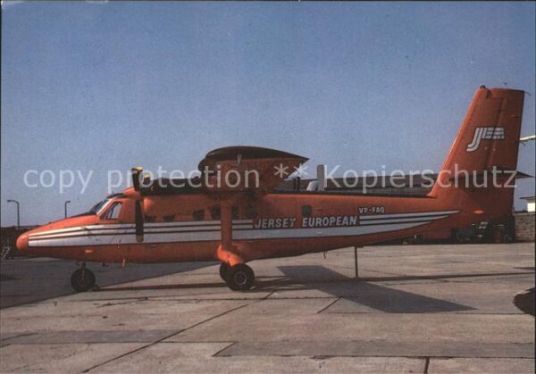 Flugzeuge Zivil Jersy Europian Airways DHC 6-310 Jersey