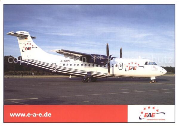 Flugzeuge Zivil Europian Air Express ATR-Turboprop 42-3