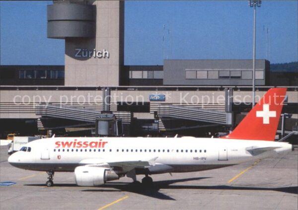 Flugzeuge Zivil Airport Impressions ZRH airbus A319-112