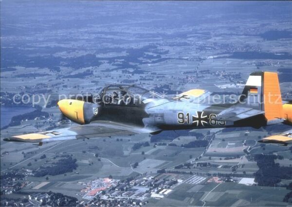 Flugzeuge Militaria Luftwaffe Piaggio PD-149 JBG-49 91+83