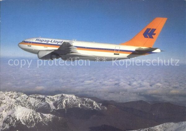 Flugzeuge Zivil Airbus A-310-300 Hapag-Lloyd