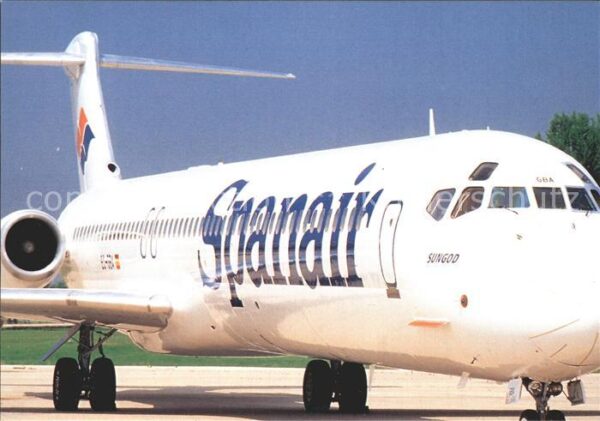Flugzeuge Zivil Spanair MD-83