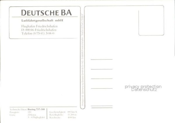 Flugzeuge Zivil Deutsche BA Flughafen Friedrichshafen – Bild 2
