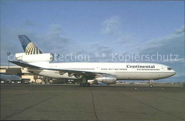 Flugzeuge Zivil McDonnell douglas DC-10-30 Continental