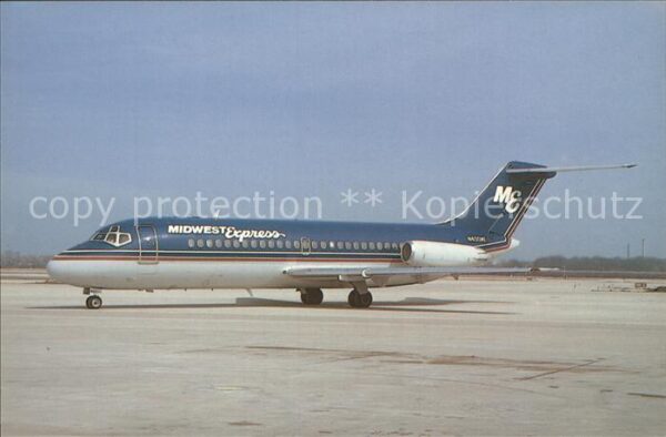 Flugzeuge Zivil McDonnell douglas DC-9-14 Midwest Expre