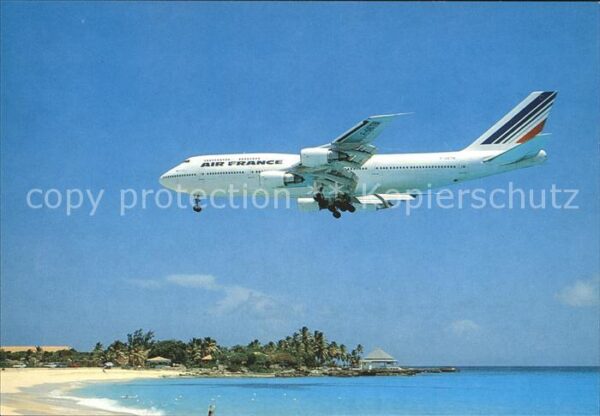 Flugzeuge Zivil Air France Boeing B747-300 F-GETB St.Ma