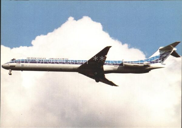 Flugzeuge Zivil M-68 NOV93 AEROLINEAS ARGENTINAS MD-88
