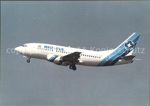 Flugzeuge Zivil RIO_SUL-Brasil Boeing B737-5YO PT-SLN S