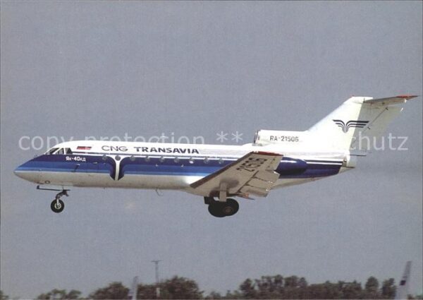 Flugzeuge Zivil KNG Transavia YAK-40 RA-21506 Moscow Sh
