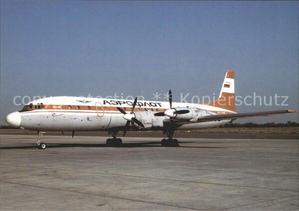 Flugzeuge Zivil Aeroflot IL-18 RA-75419 Sharjah