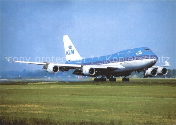 Flugzeuge Zivil KLM B747-406 PH-BFN Amsterdam